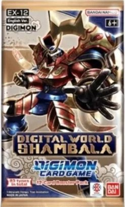 Digimon TCG - Digital World Shambala [EX-12] Boosterpack