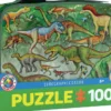 Dinosaur - Lunch Box Puzzel (100 stukjes)