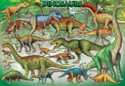 Dinosaur - Lunch Box Puzzel (100 stukjes)