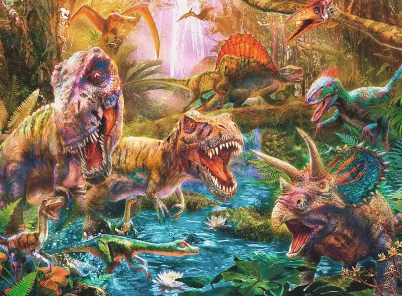 Dinosaurussen Puzzel (150 XXL stukjes)