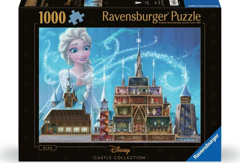Disney Castles - Elsa Puzzel (1000 stukjes)