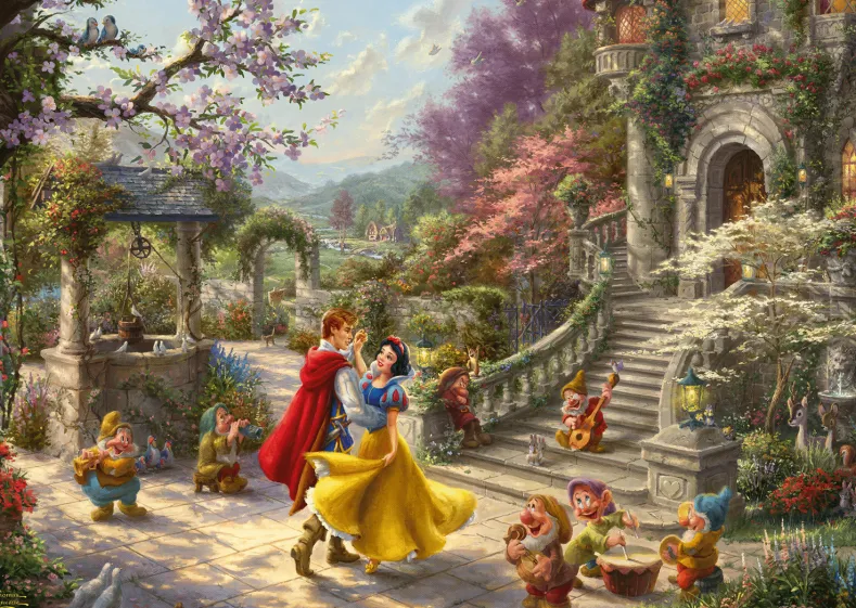 Disney Dansen met de Prins Puzzel (1000 stukjes)