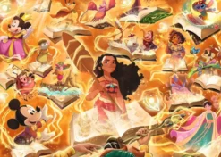 Disney Lorcana – Glimmers of the Realm – Amber Puzzel (1000 stukjes) Incl. Lorcana Promo