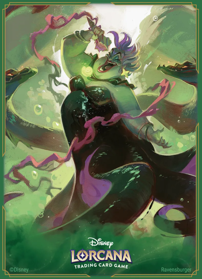 Disney Lorcana TCG - Archazia’s Island Card Sleeves Ursula (65 stuks)