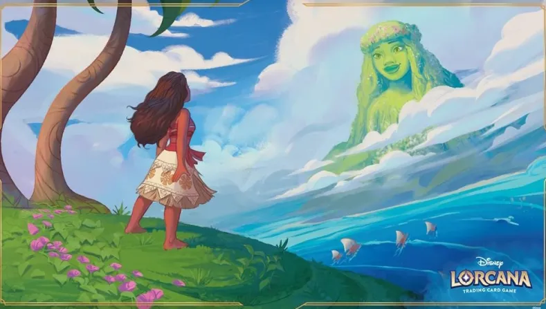 Disney Lorcana TCG - Into the Inklands Playmat - Moana