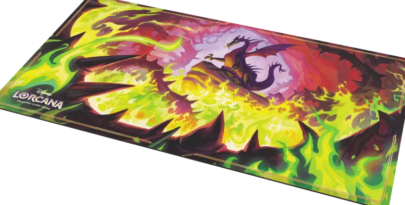 Disney Lorcana TCG - Winterspell: Playmat - Dragon Fire