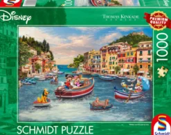 Disney Mickey en Minnie Italië Puzzel (1000 stukjes)