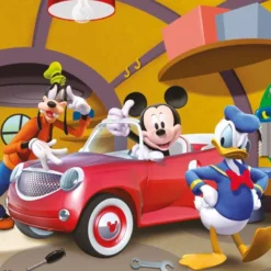 Disney Mickey Mouse Puzzel (3x49 stukjes)