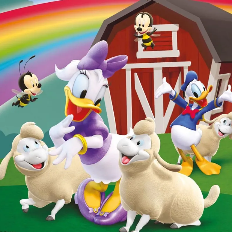 Disney Mickey Mouse Puzzel (3x49 stukjes)