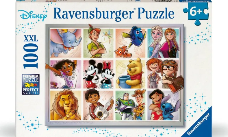 Disney Multi Character Puzzel (100 XXL stukjes)