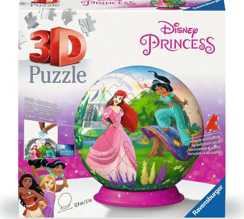 Disney Princess 3D Puzzel (72 stukjes)