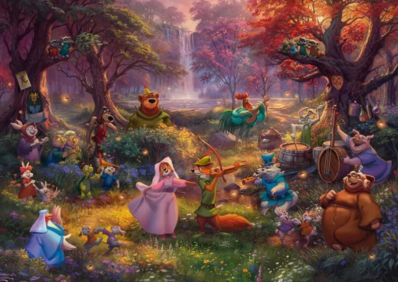 Disney Robin Hood Puzzel (1000 stukjes)