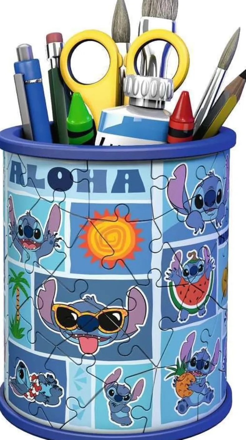 Disney - Stitch Pen Houder 3D Puzzel (57 stukjes)