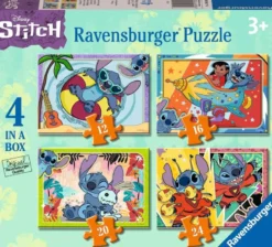 Disney Stitch Puzzel (4 in 1)