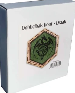 Dobbelbak Hout - Groene Draak