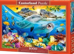 Dolphins in the Tropics Puzzel (1000 stukjes)