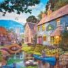 Dominic Davison - Tea on the River Puzzel (1000 stukjes)