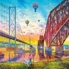 Dominic Davison - Three Bridges Crossing Puzzel (1000 stukjes)