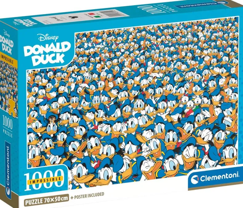 Donald Duck Impossible Puzzel (1000 stukjes)