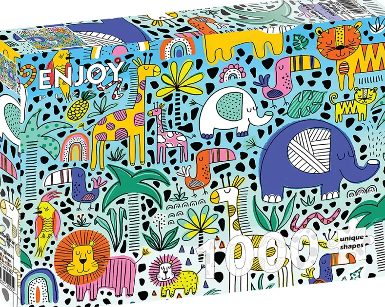 Doodle Safari Puzzel (1000 stukjes)