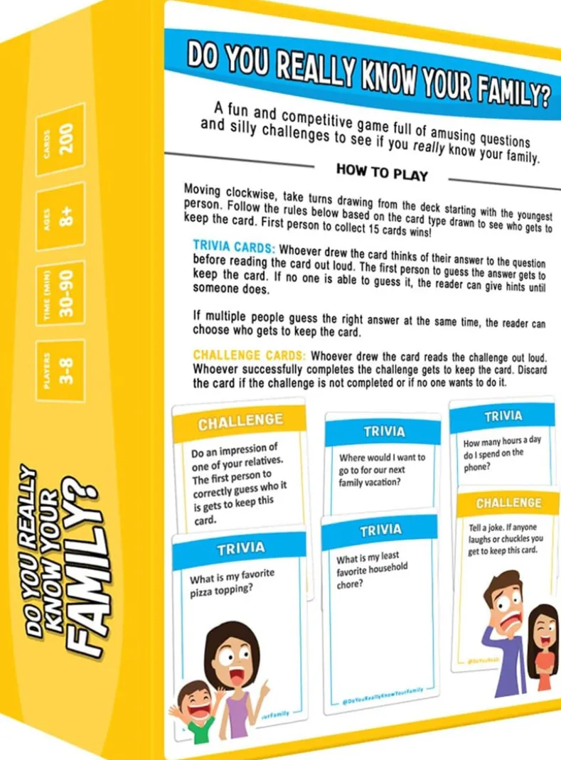 Do You Really Know Your Family? - Card Game
