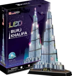 3D Puzzel - Burj Khalifa LED (136 stukjes)