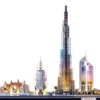 3D Puzzel - Dubai LED (182 stukjes)