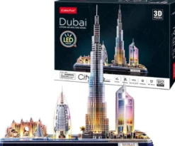 3D Puzzel - Dubai LED (182 stukjes)