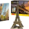 3D Puzzel - Eiffel Tower (80 stukjes)