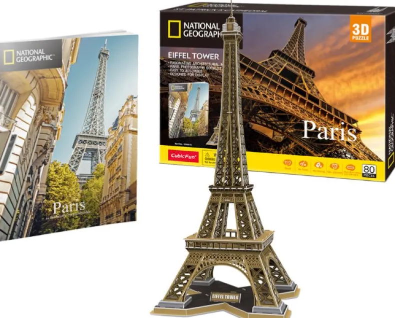 3D Puzzel - Eiffel Tower (80 stukjes)