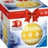 3D Puzzel - Kerstbal Geel (54 stukjes)