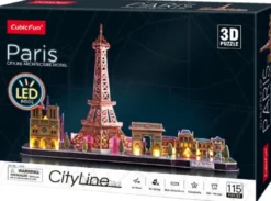 3D Puzzel - Paris LED (115 stukjes)