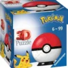 3D Puzzel - Pokemon Pokeball (54 stukjes)