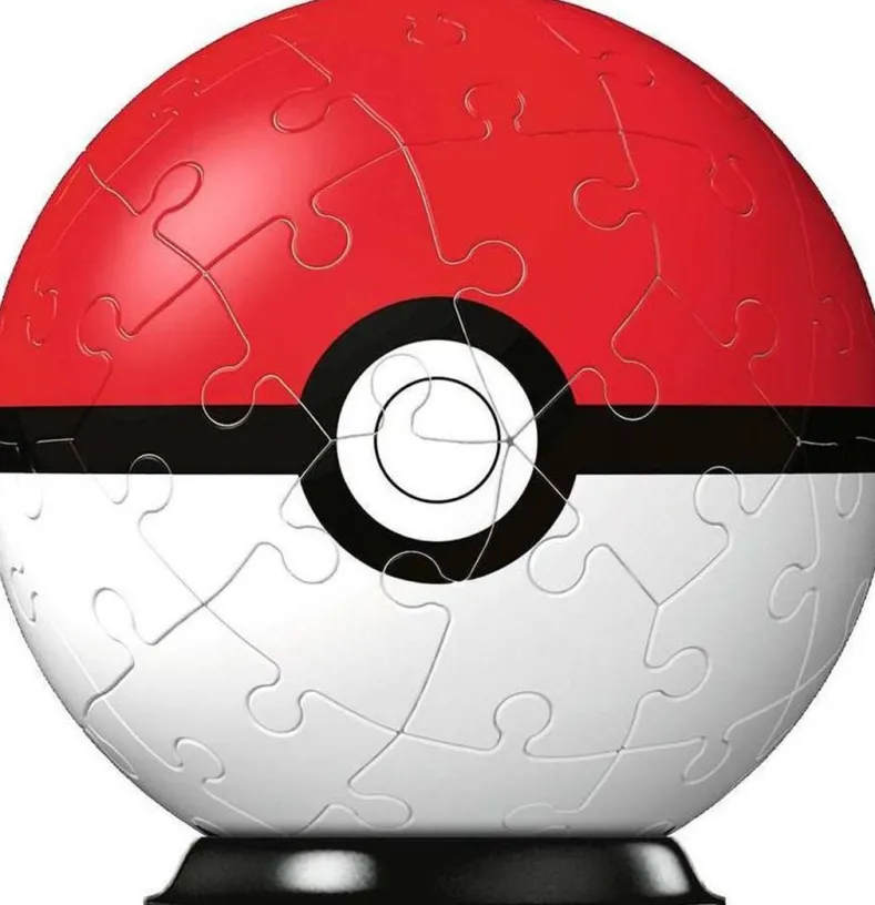 3D Puzzel - Pokemon Pokeball (54 stukjes)