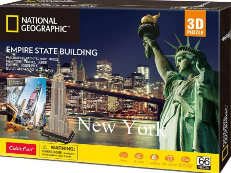 3D Puzzel - The Empire State Building (66 stuks)