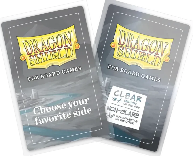 Dragon Shield Board Games Sleeves Non Glare - American Standard (57x89mm)