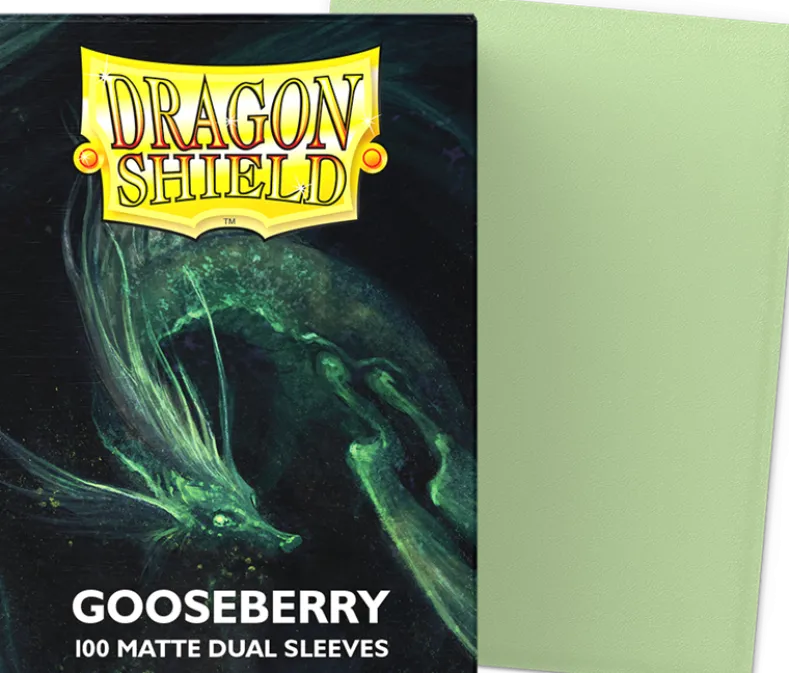 Dragon Shield Matte dual Gooseberry Sleeves (100 sleeves)
