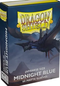 Dragon Shield Matte Japanese (59x86mm) 60 Sleeves - Midnight Blue