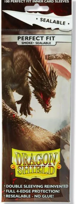 Dragon Shield - Perfect Fit - Smoke Sealable (100 sleeves)