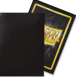Dragon Shield Sleeves - Black 100 sleeves (63x88mm)