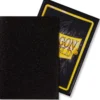 Dragon Shield Sleeves - Matte Jet 100 sleeves (63x88mm)