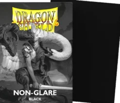Dragon Shield Sleeves Non Glare - Matte Black (63x88mm)