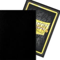 Dragon Shield Sleeves - Outer Sleeves - Matte Black 100 sleeves (63x88mm)