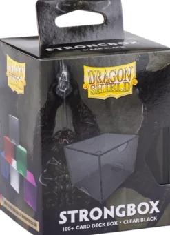 Dragon Shield Strongbox - Clear Black