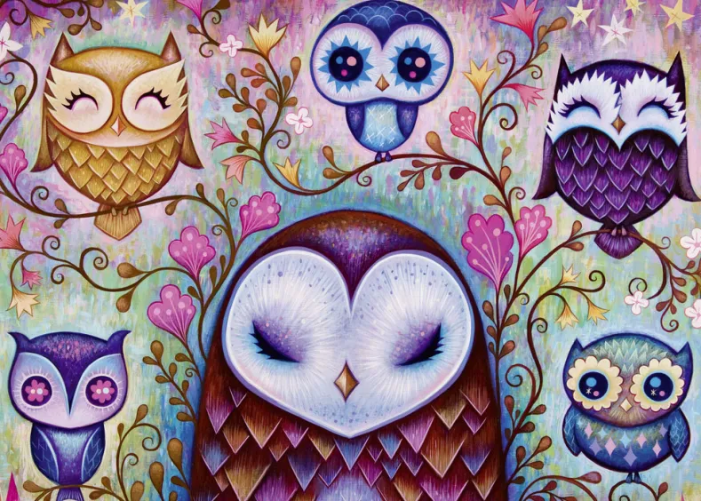 Dreaming - Great Big Owl Puzzel (1000 stukjes)