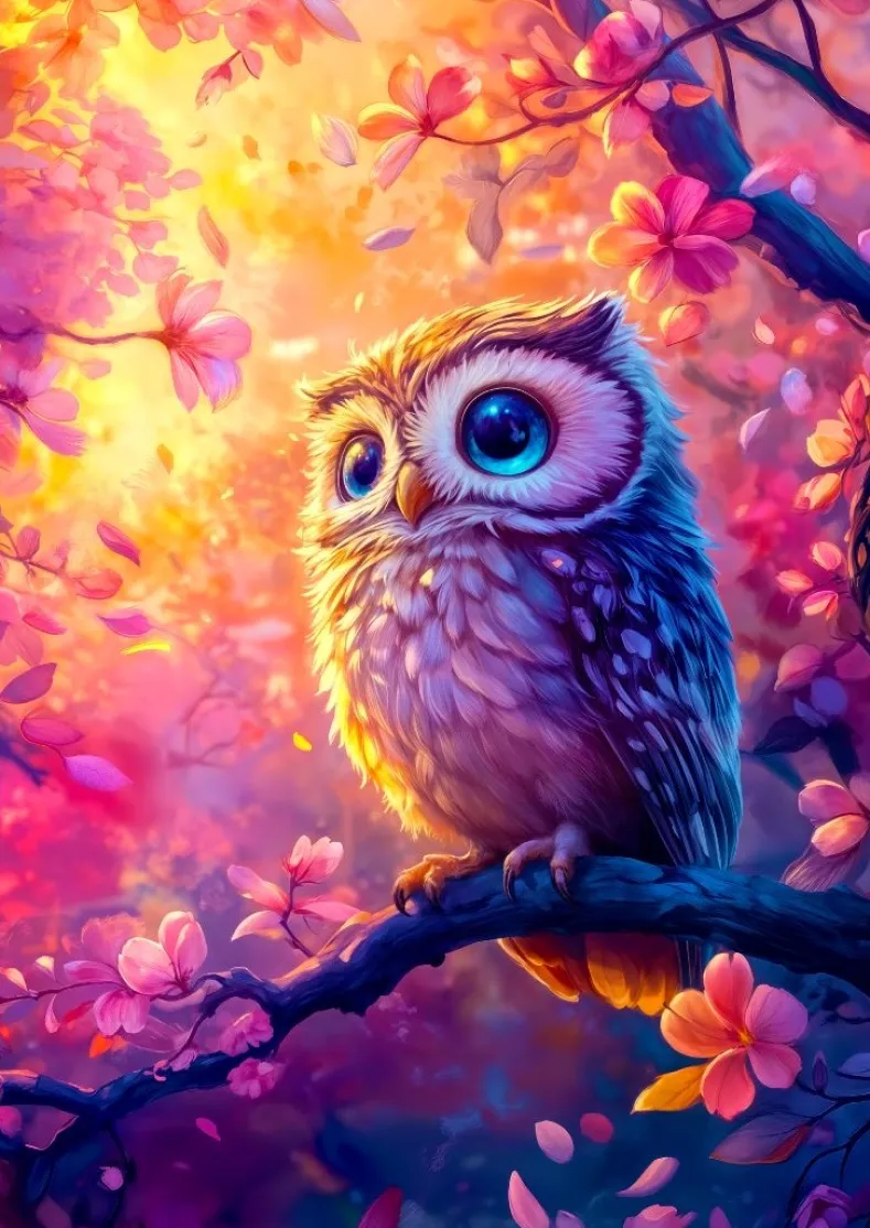 Dreamy Owl Puzzel (1000 stukjes)