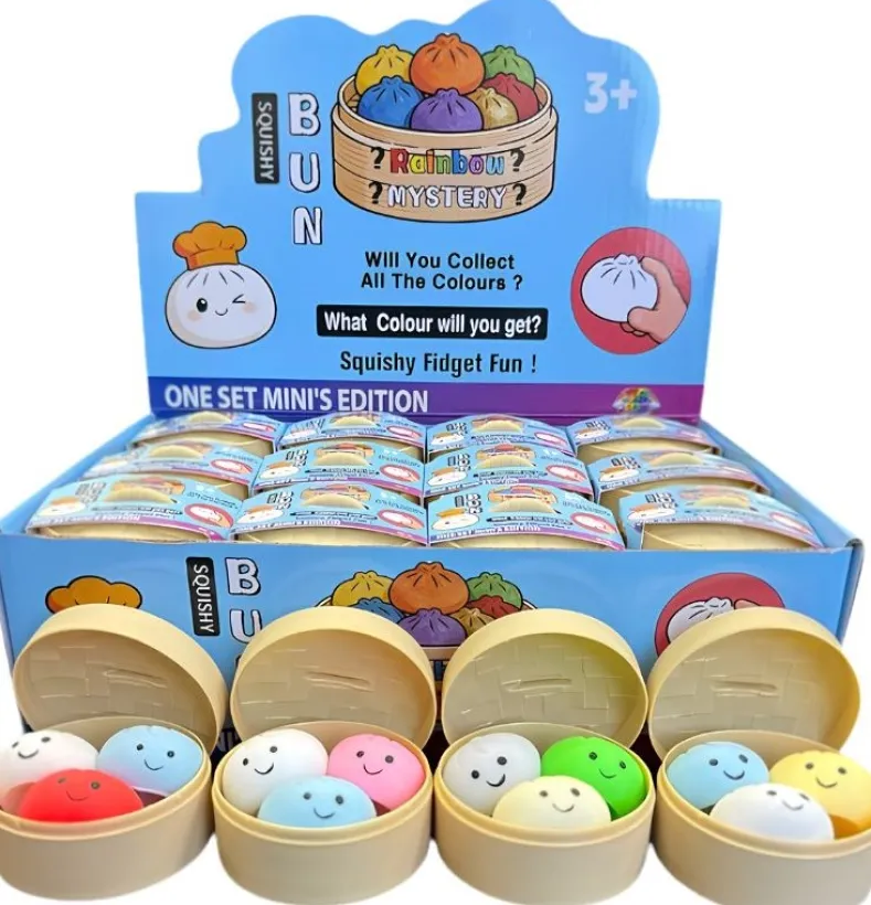 Dumpling Squishy Mini's (5 cm)