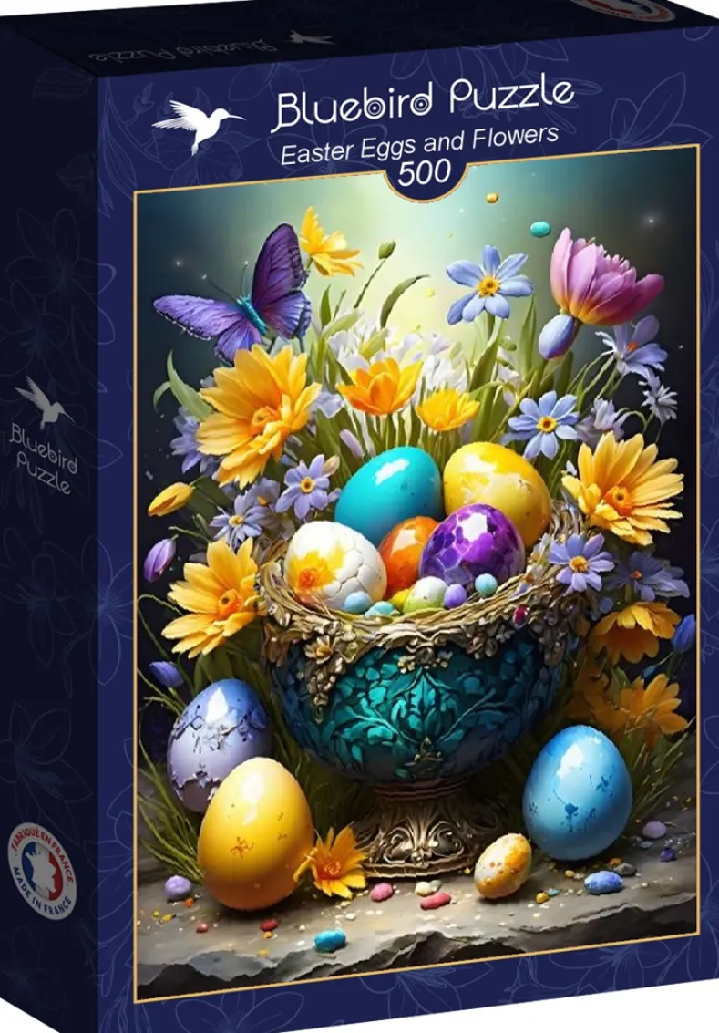 Easter Eggs and Flowers Puzzel (500 stukjes)
