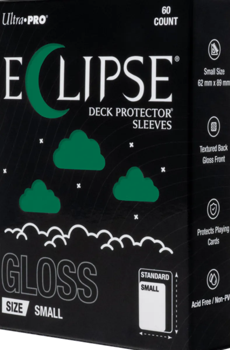 Eclipse Gloss Small Sleeves - Forest Green (60 stuks) - Boxed