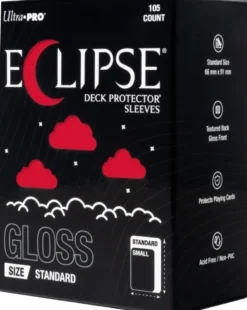 Eclipse Gloss Standard Deck Protector Sleeves - Apple Red (105 stuks) - Boxed